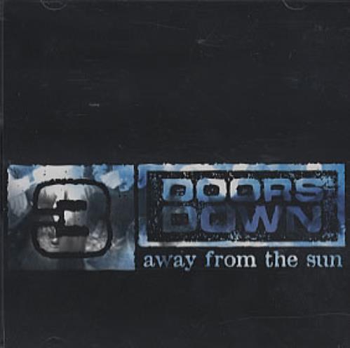 3 Doors Down Away From The Sun CD single (CD5 / 5") US 3DDC5AW303707