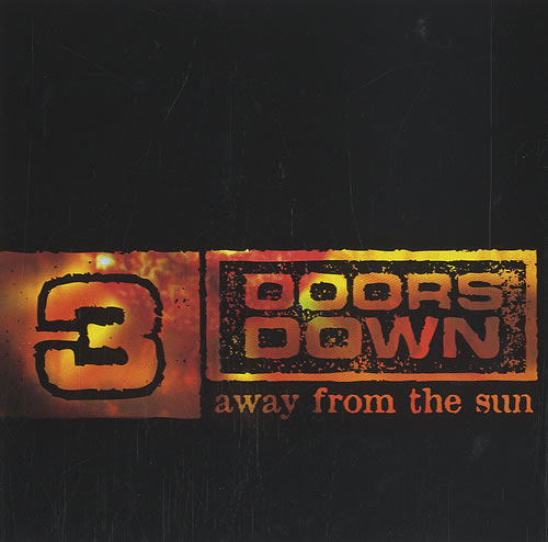 3 Doors Down Away From The Sun CD single (CD5 / 5") US 3DDC5AW454028