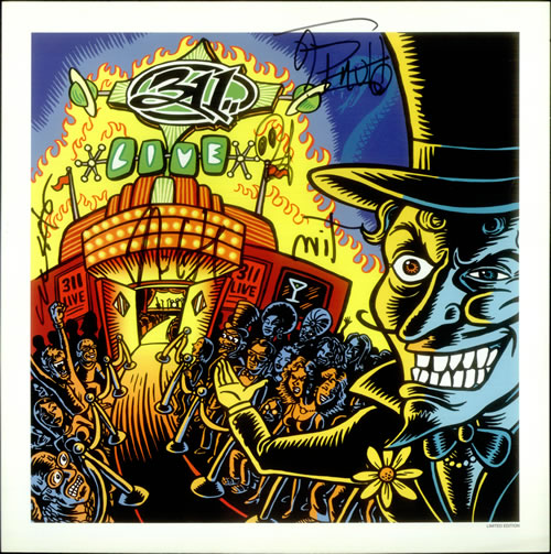 311 311 Live - Autographed Lihtograph memorabilia US 311MMLI537285