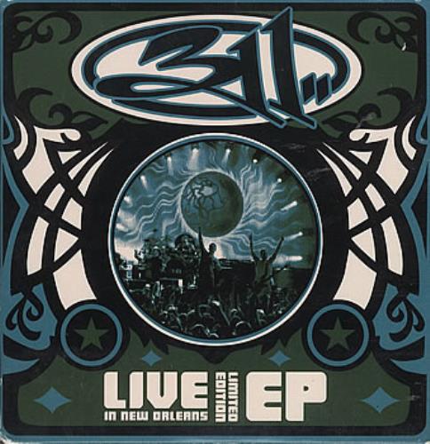 311 Live In New Orleans CD single (CD5 / 5") US 311C5LI384919