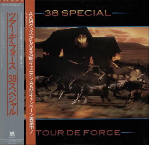 38 Special Tour De Force vinyl LP album (LP record) Japanese 38SLPTO623682