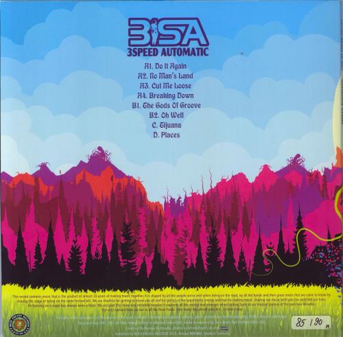 3Speed Automatic Live @ Freak Valley - White - Numbered 2-LP vinyl record set (Double LP Album) German 4382LLI793164