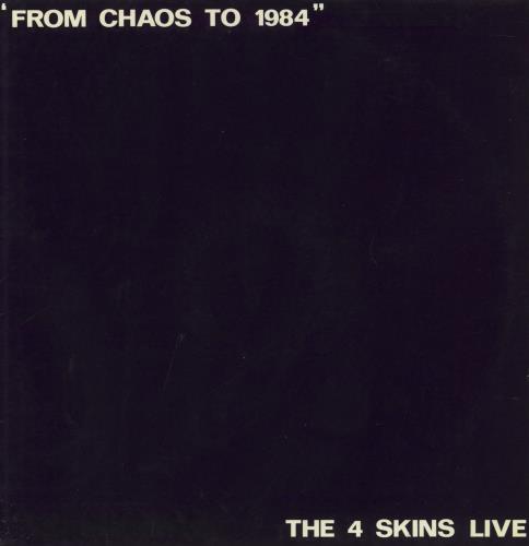4-Skins From Chaos To 1984 vinyl LP album (LP record) UK 4-SLPFR809896