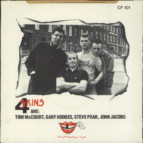 4-Skins One Law For Them 7" vinyl single (7 inch record / 45) UK 4-S07ON275304