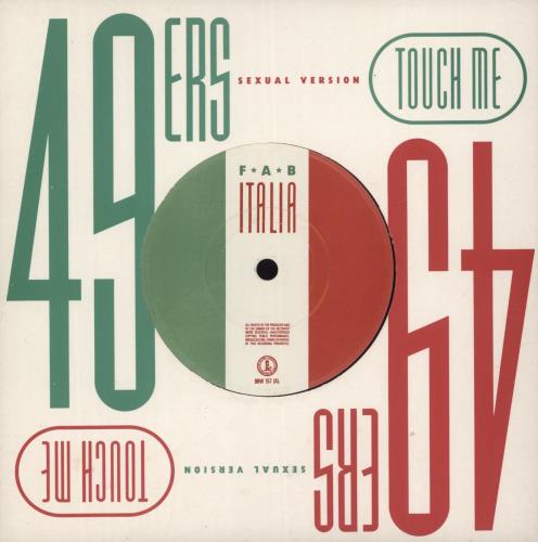 49ers Touch Me (Sexual Version) - Die-cut sleeve 7" vinyl single (7 inch record / 45) UK 49S07TO712660