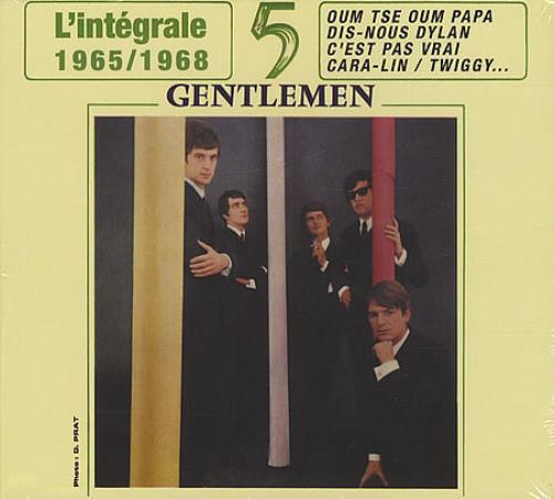 5 Gentlemen L'Integrale 1965/1968 CD album (CDLP) French GE5CDLI390669