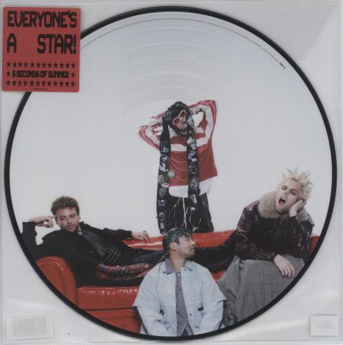 5 Seconds Of Summer Everyone�s A Star! picture disc LP (vinyl picture disc album) UK 5ADPDEV887970