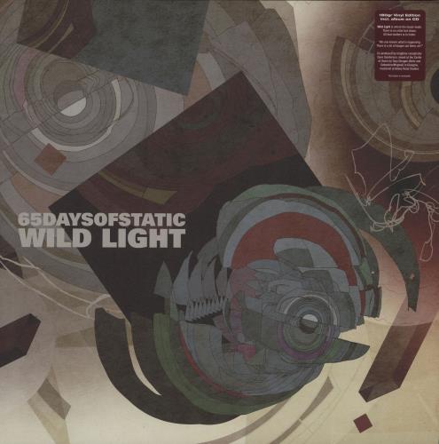 65Daysofstatic Wild Light + CD vinyl LP album (LP record) UK 65DLPWI750921