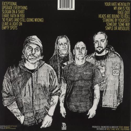 7 Seconds Leave A Light On vinyl LP album (LP record) US 7ASLPLE866470