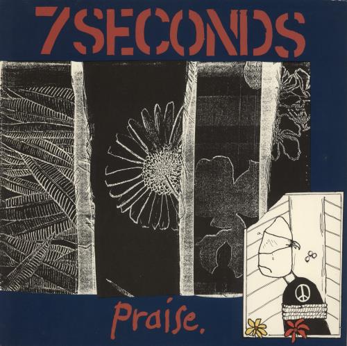 7 Seconds Praise. - EX 12" vinyl single (12 inch record / Maxi-single) US 7AS12PR866647