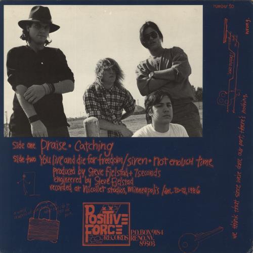 7 Seconds Praise. - EX 12" vinyl single (12 inch record / Maxi-single) US 7AS12PR866647