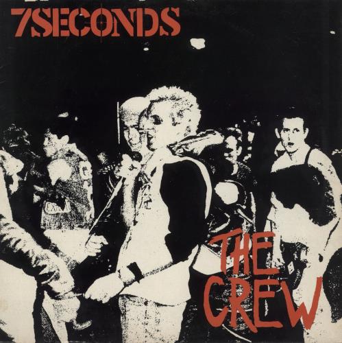 7 Seconds The Crew - Red Text - EX vinyl LP album (LP record) US 7ASLPTH874371