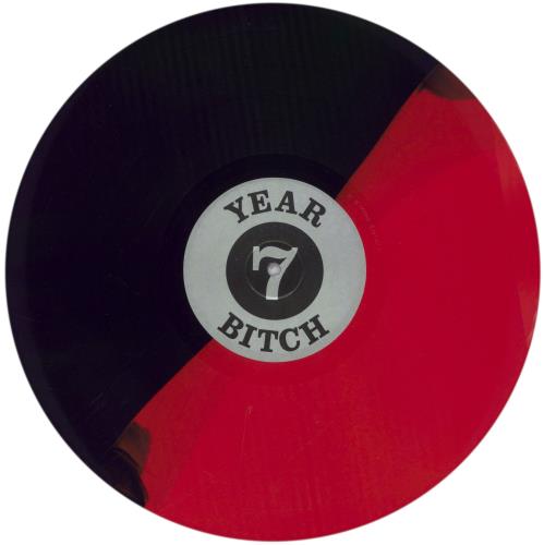 7 Year Bitch Live At Moe - Red & Black Vinyl vinyl LP album (LP record) US 7AALPLI839776