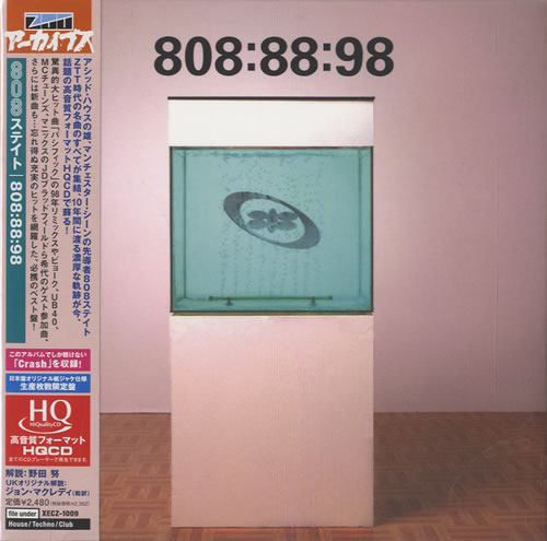 808 State 808:88:98 CD album (CDLP) Japanese 808CD467644