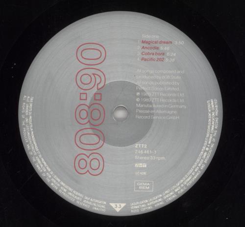 808 State 90 - Ninety vinyl LP album (LP record) UK 808LPNI24998