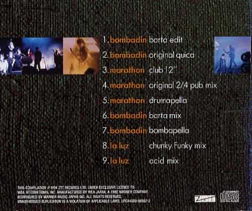 808 State Bombadin CD album (CDLP) Japanese 808CDBO33757