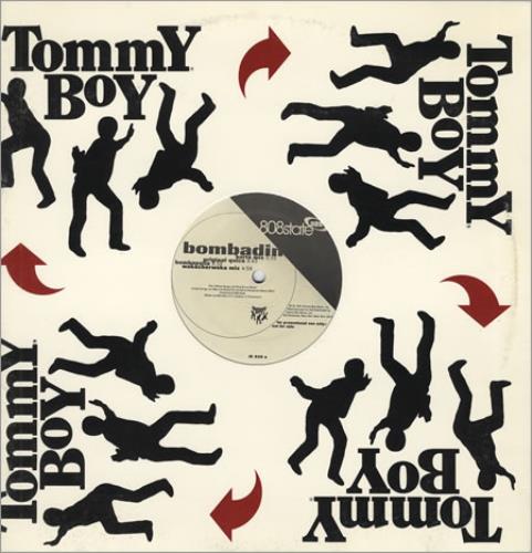 808 State Bombardin 12" vinyl single (12 inch record / Maxi-single) US 80812BO79103