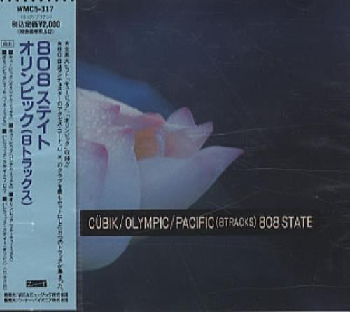 808 State Cubik / Olympic / Pacific CD single (CD5 / 5") Japanese 808C5CU134175