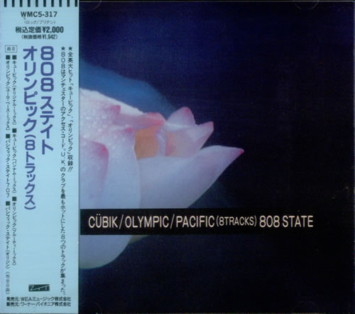 808 State Cubik / Olympic / Pacific CD single (CD5 / 5") Japanese 808C5CU92698