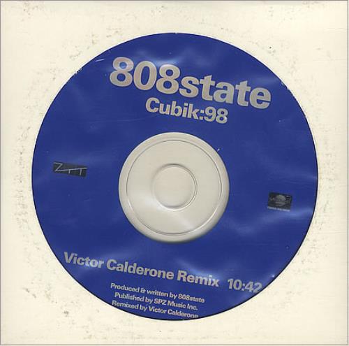 808 State Cubik:98 CD single (CD5 / 5") US 808C5CU395342