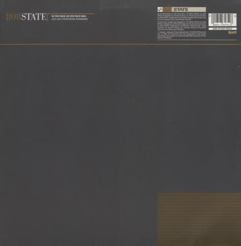 808 State In Yer Face 12" vinyl single (12 inch record / Maxi-single) German 80812IN170351