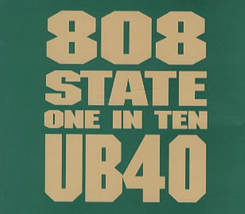 808 State One In Ten CD single (CD5 / 5") UK 808C5ON13277