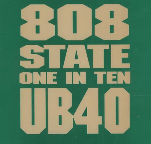 808 State One In Ten CD single (CD5 / 5") UK 808C5ON410261