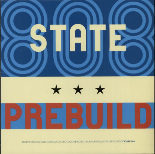 808 State Prebuild Lost Acid Tracks 1987 - 1988 2-LP vinyl record set (Double LP Album) UK 8082LPR603981