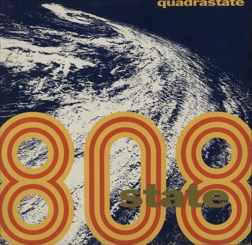 808 State Quadrastate EP 12" vinyl single (12 inch record / Maxi-single) UK 80812QU23433