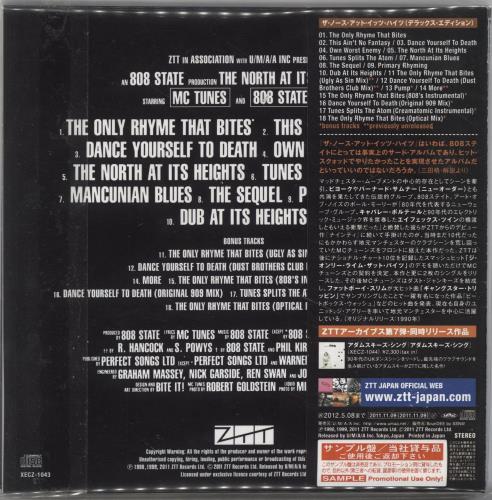 808 State The North At Its Heights CD album (CDLP) Japanese 808CDTH701788