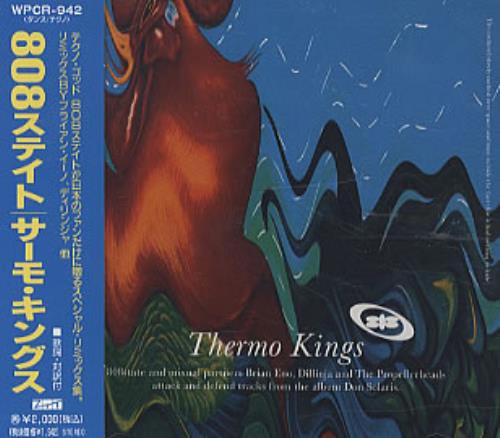 808 State Thermo Kings CD album (CDLP) Japanese 808CDTH74930