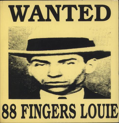 88 Fingers Louie Wanted 7" vinyl single (7 inch record / 45) US 98607WA868708