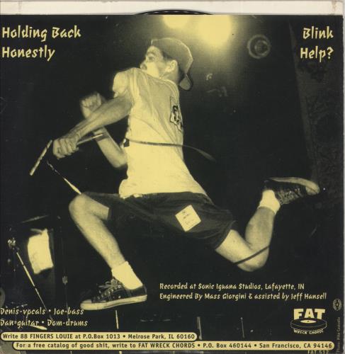 88 Fingers Louie Wanted 7" vinyl single (7 inch record / 45) US 98607WA868708