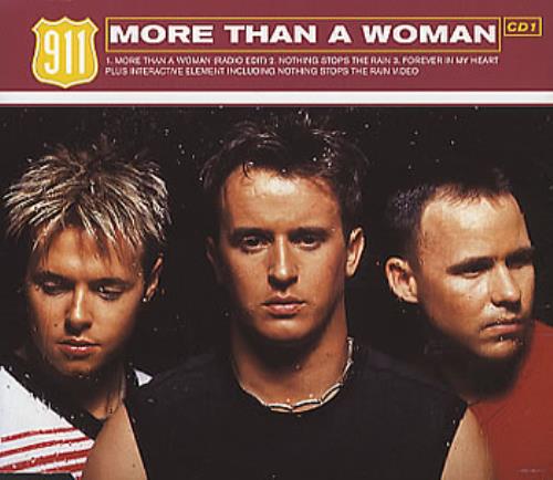 911 More Than A Woman - CD1 CD single (CD5 / 5") UK 911C5MO160269