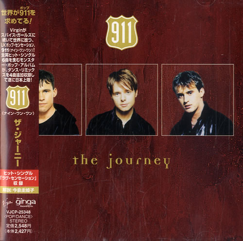 911 The Journey CD album (CDLP) Japanese 911CDTH614729