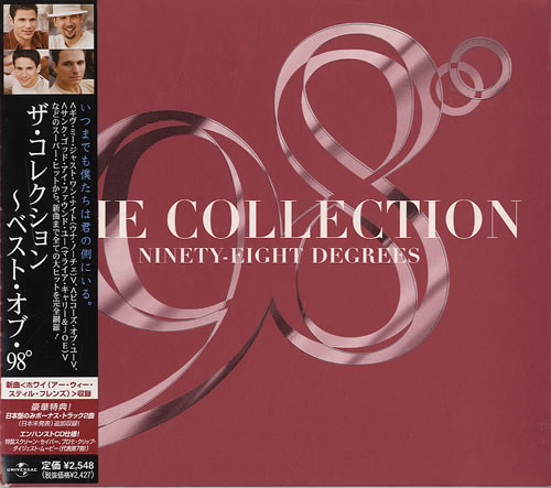 98 Degrees The Collection CD album (CDLP) Japanese 98OCDTH447292