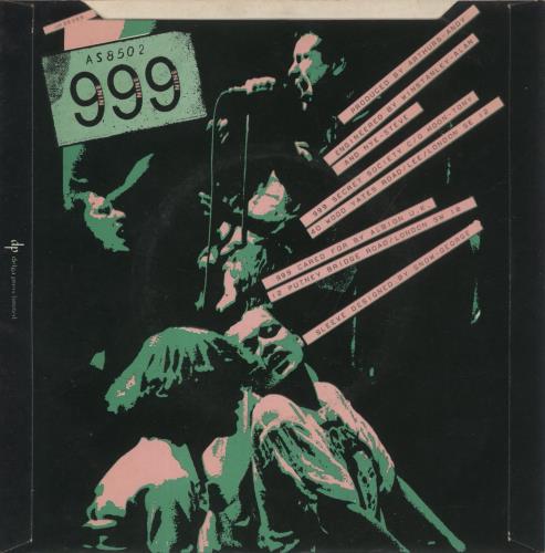 999 Emergency - P/S 7" vinyl single (7 inch record / 45) UK 99907EM336170
