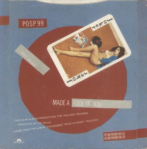 999 Trouble 7" vinyl single (7 inch record / 45) UK 99907TR116431