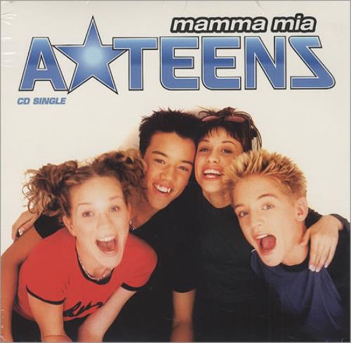 A*Teens Mamma Mia CD single (CD5 / 5") US A*TC5MA155513