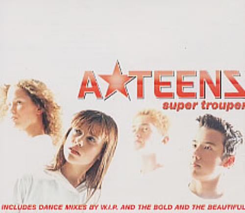 A*Teens Super Trouper 2-CD single set (Double CD single) UK A*T2SSU208157