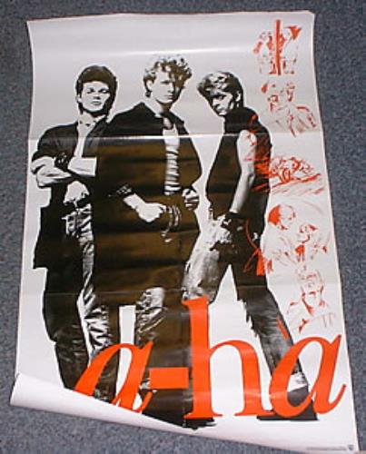 A-Ha A-Ha poster Japanese AHAPOAH216729