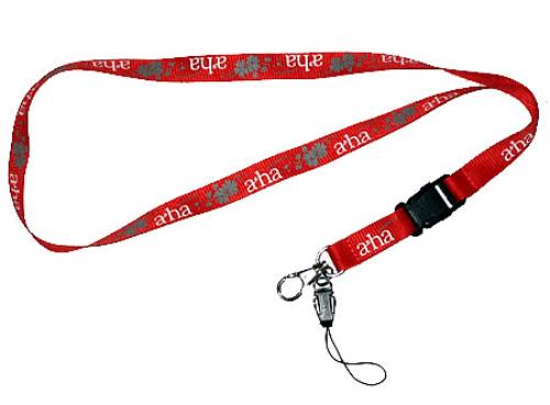 A-Ha Analogue Tour Lanyard memorabilia UK AHAMMAN376042
