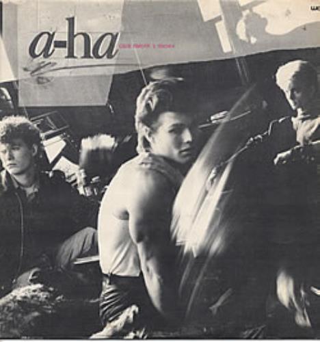 A-Ha Caza Mayor Y Menor vinyl LP album (LP record) Argentinean AHALPCA233512