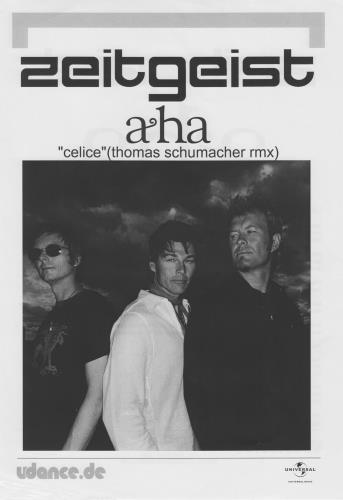A-Ha Celice - Thomas Scumacher 12" vinyl single (12 inch record / Maxi-single) UK AHA12CE652122