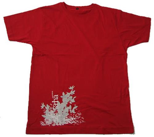 A-Ha Climb Motif Tour T-Shirt - Large t-shirt UK AHATSCL376001