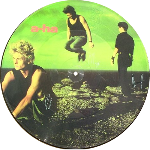 A-Ha Cry Wolf 12" vinyl picture disc (12 inch picture record) UK AHA2PCR11960