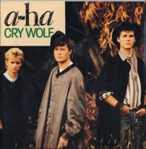 A-Ha Cry Wolf 7" vinyl single (7 inch record / 45) French AHA07CR38395