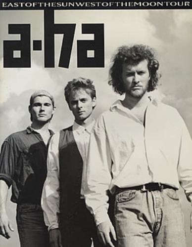 A-Ha East Of The Sun West Of The Moon Tour tour programme UK AHATREA25541