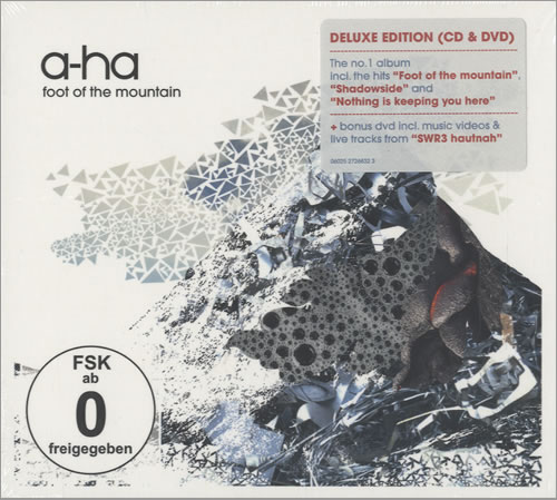 A-Ha Foot Of The Mountain 2-disc CD/DVD set German AHA2DFO492696
