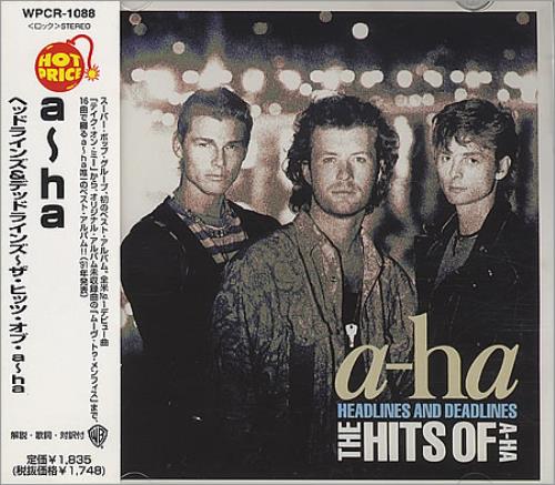 A-Ha Headlines & Deadlines CD album (CDLP) Japanese AHACDHE81864